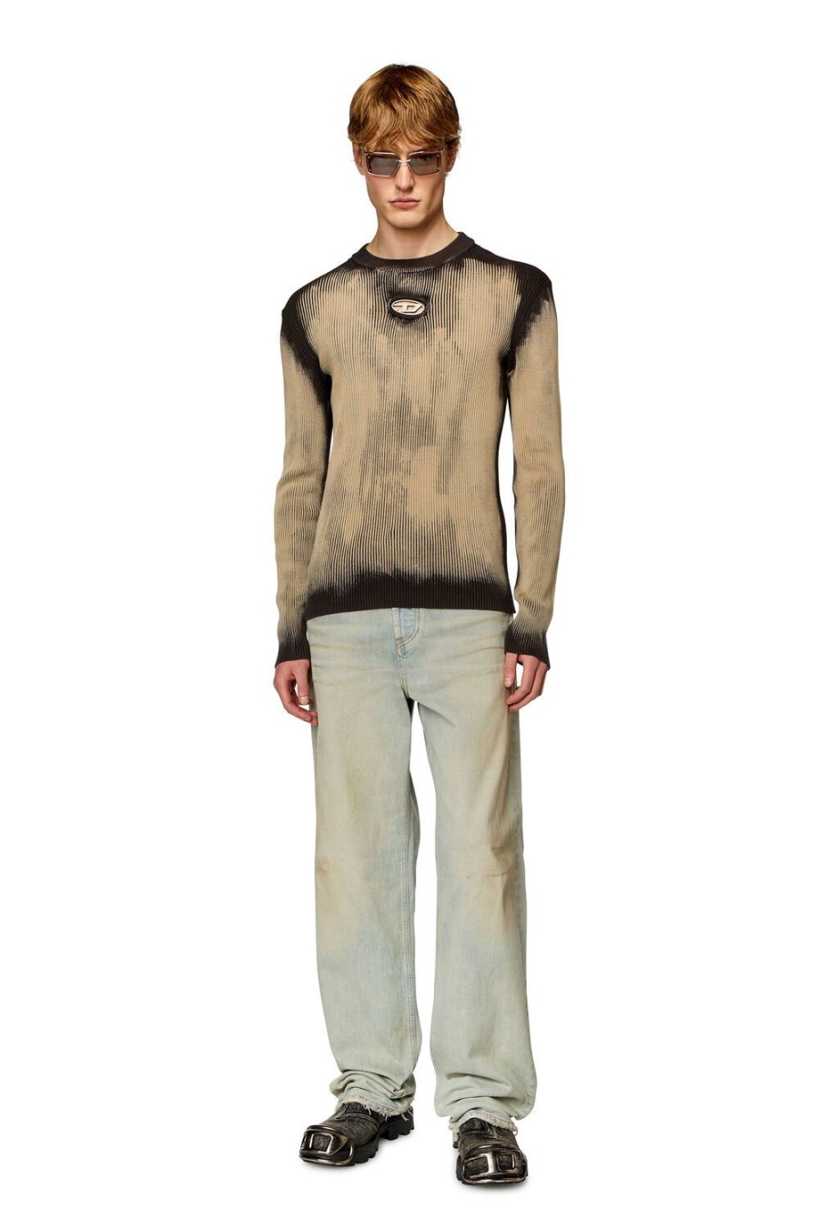 Men Diesel Knitwear | K-Darin Beige