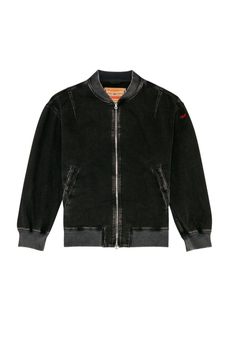 Men Diesel Outerwear And Jackets | D-Vinz Black