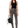 Women Diesel Jeans | Super Skinny Jeans 2017 Slandy 09F80 Black/Dark Grey