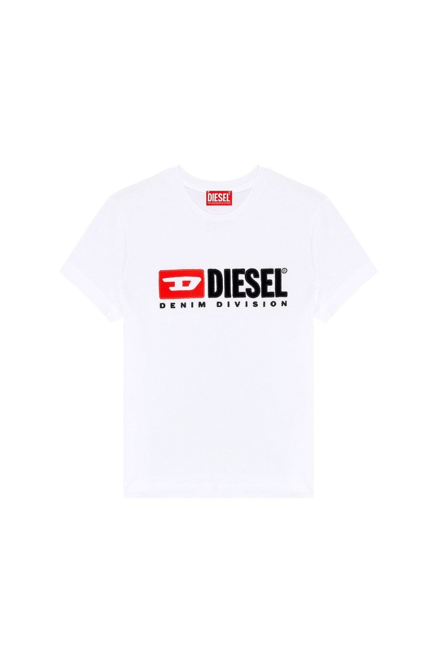 Women Diesel T-Shirts And Tops | T-Sli-Div White