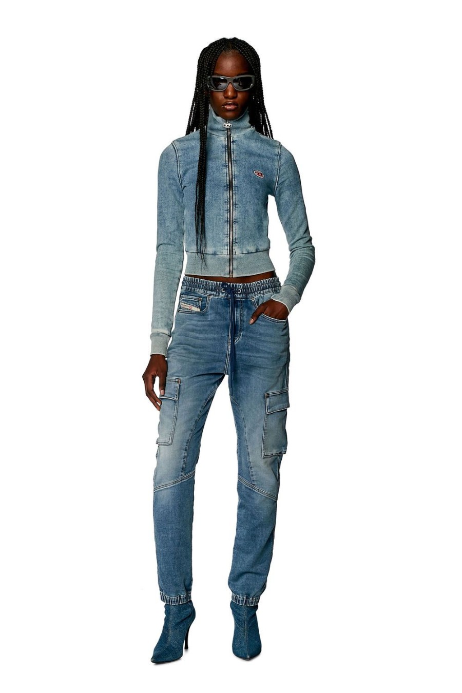 Women Diesel Jeans | Slim 2051 D-Ursy Joggjeans® 068Hw Light Blue