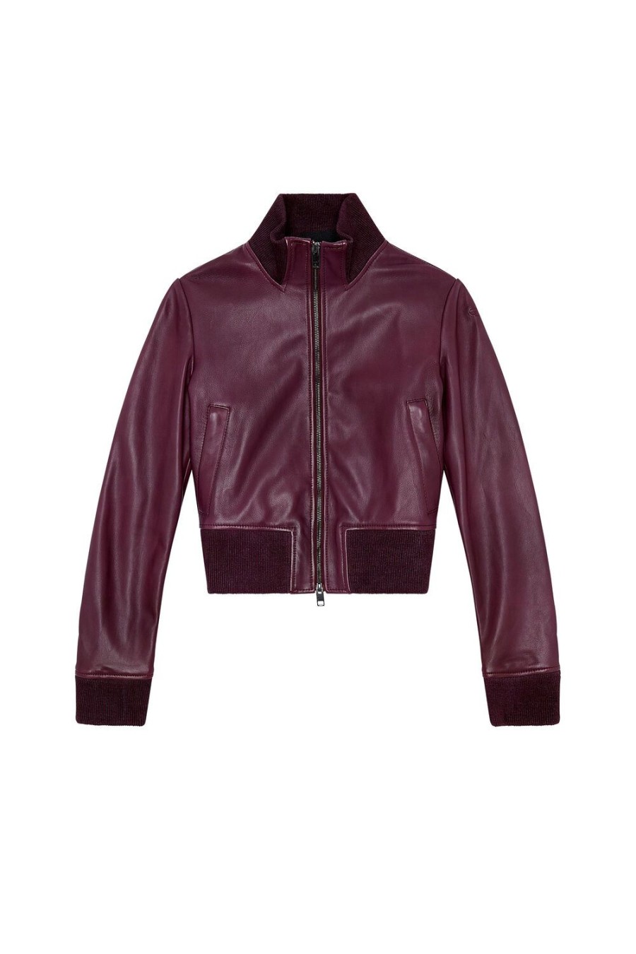 Women Diesel Outerwear And Jackets | L-Hung Dark Violet