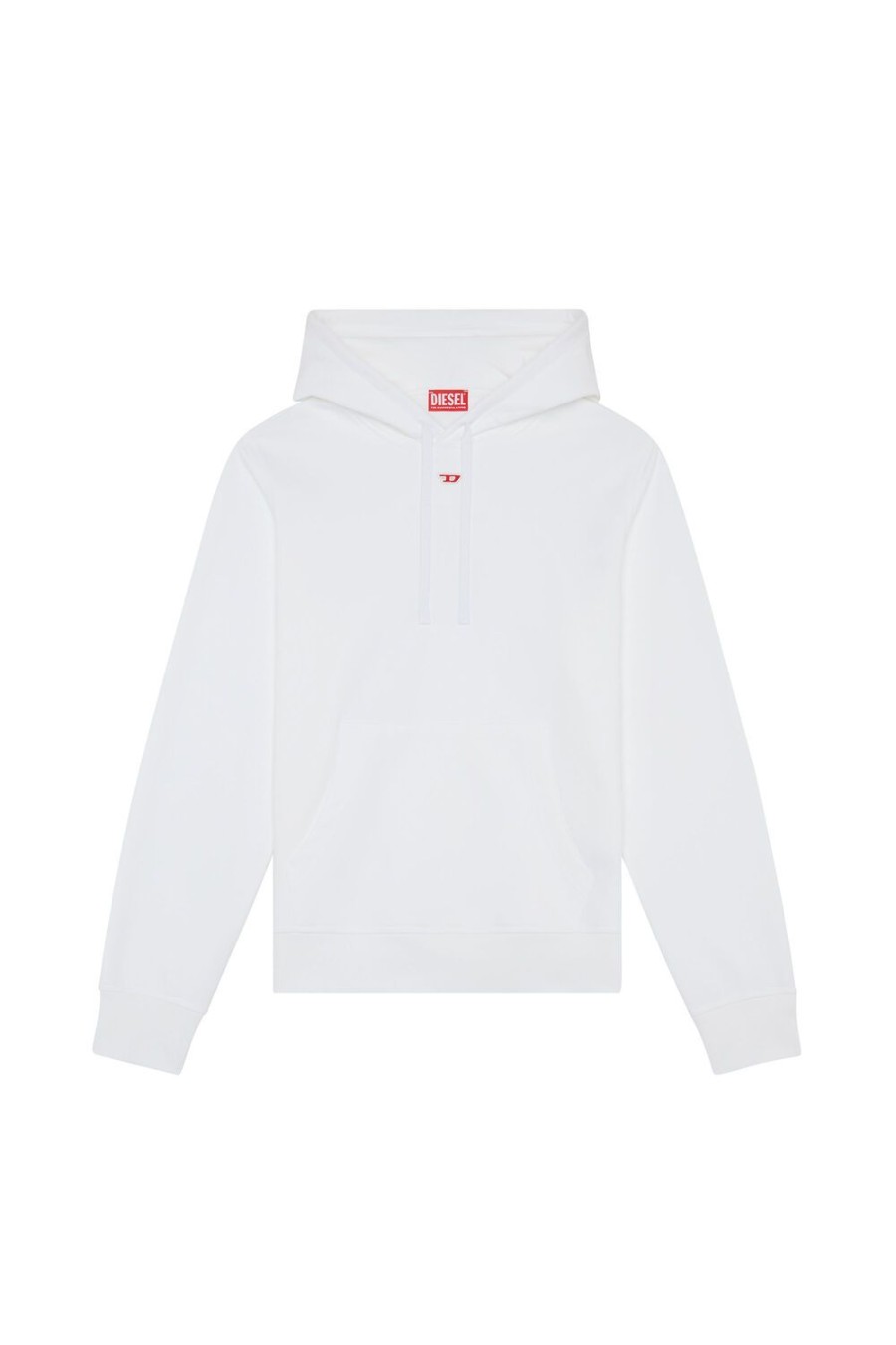 Men Diesel Sweaters | S-Ginn-Hood-D White