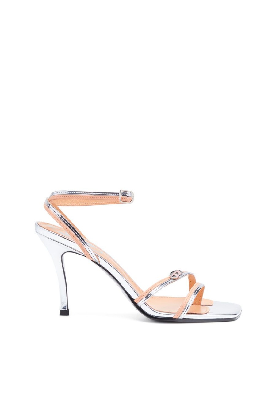 Women Diesel Sandals | D-Venus Sa Silver