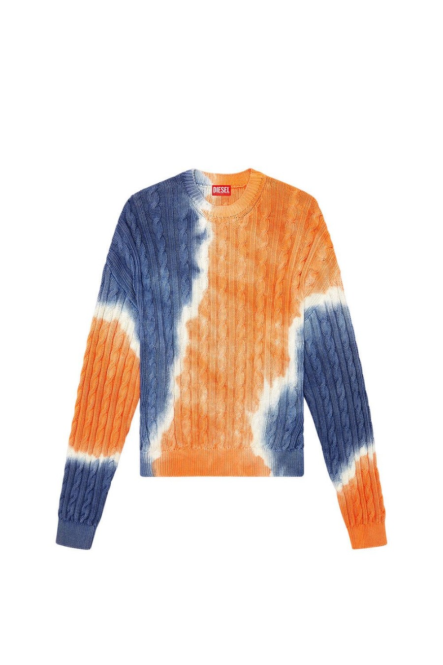 Men Diesel Knitwear | K-Janci Blue/Orange