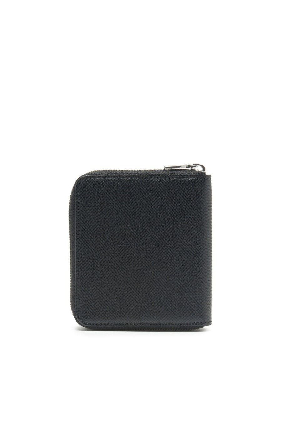 Men Diesel Wallets | Bi-Fold Coin Zip M Black