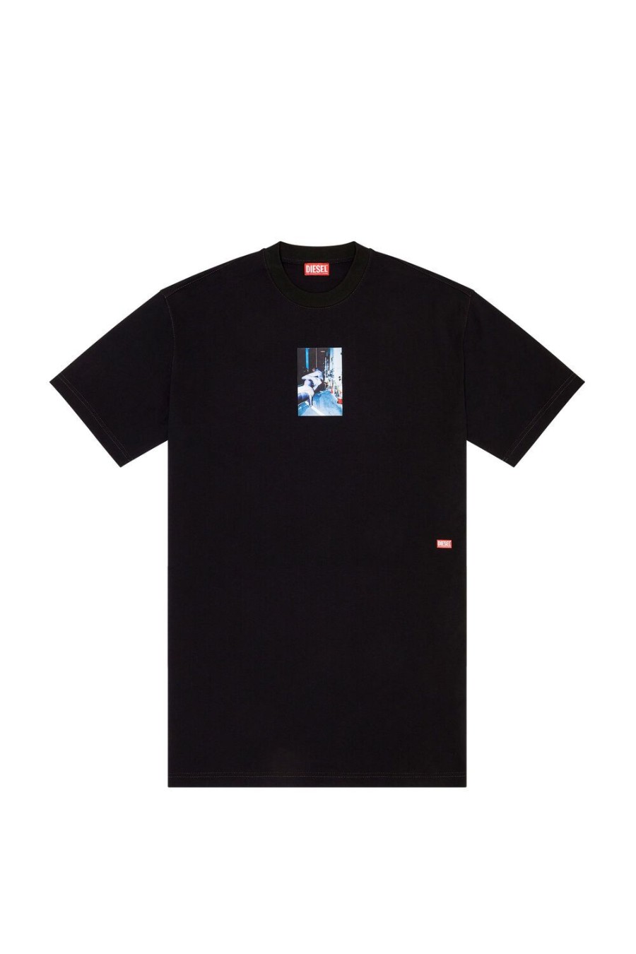 Men Diesel T-Shirts | T-Wash-L3 Black