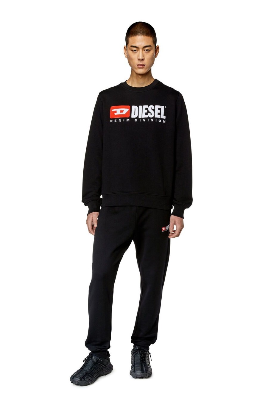 Men Diesel Sweaters | S-Ginn-Div Black