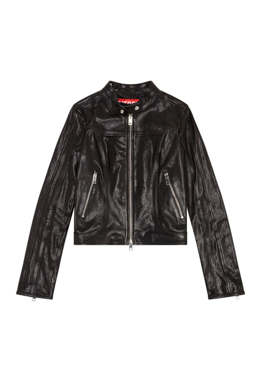 Women Diesel Outerwear And Jackets | L-Foxi Black