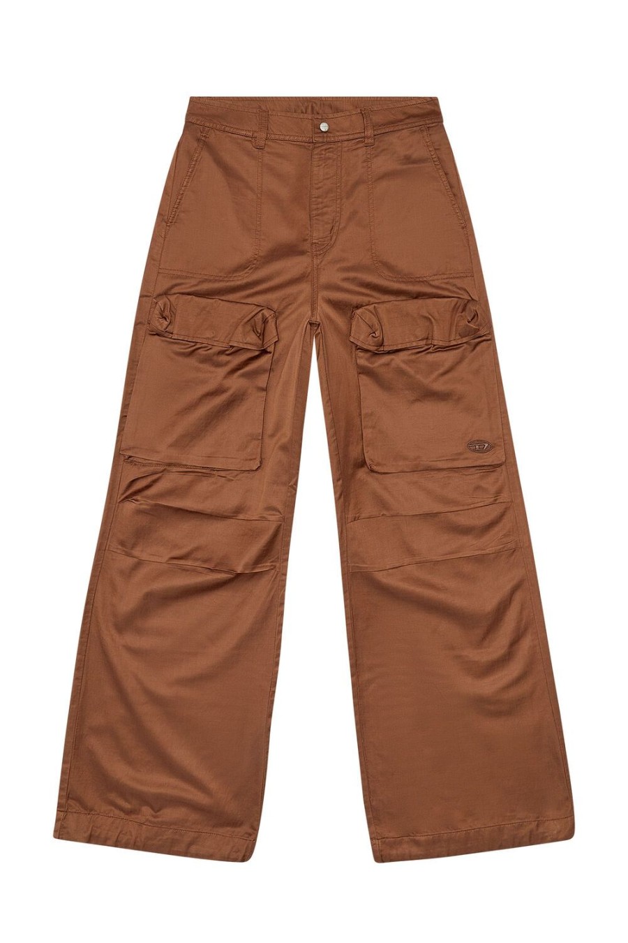 Women Diesel Trousers And Shorts | P-Malvarosa-New Brown