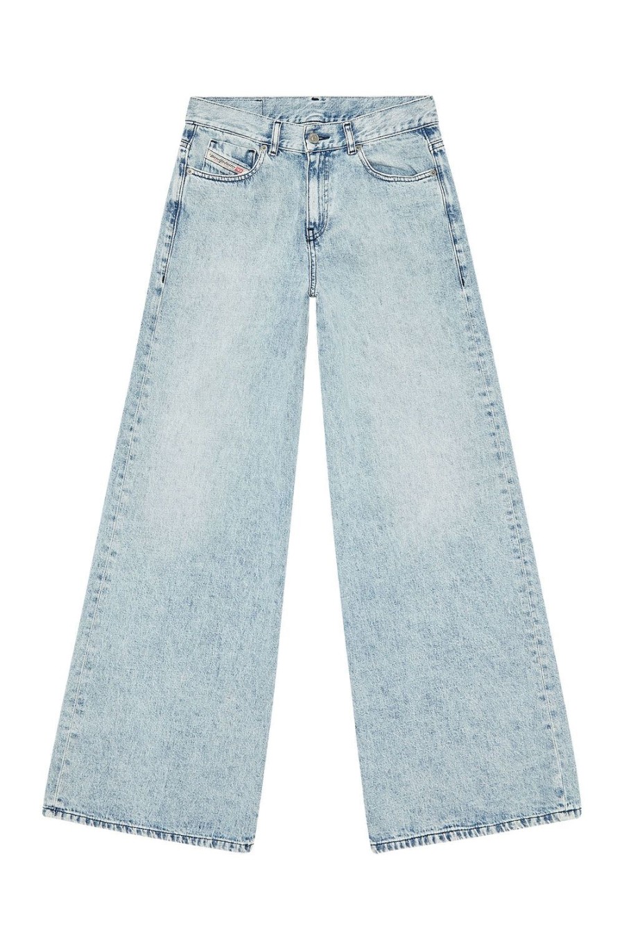 Women Diesel Jeans | Bootcut And Flare Jeans 1978 D-Akemi 09I79 Light Blue