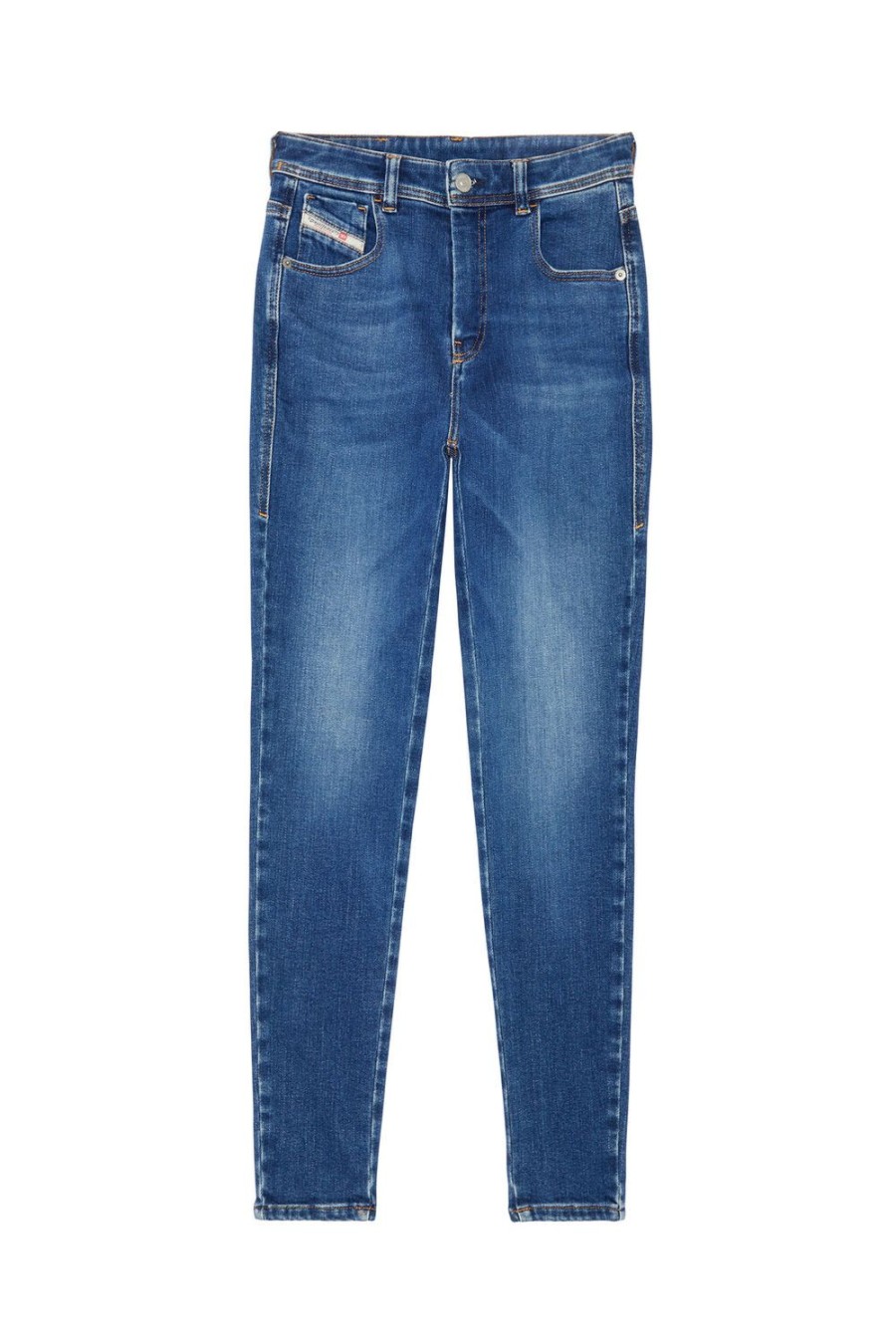 Women Diesel Jeans | Super Skinny Jeans 1984 Slandy-High 09C21 Medium Blue