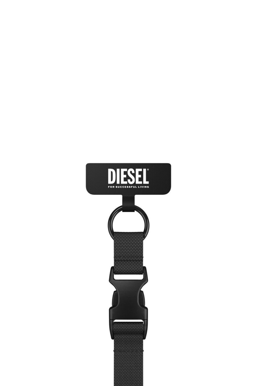 Women Diesel Tech Accessories | 52944 Universal Necklace Black