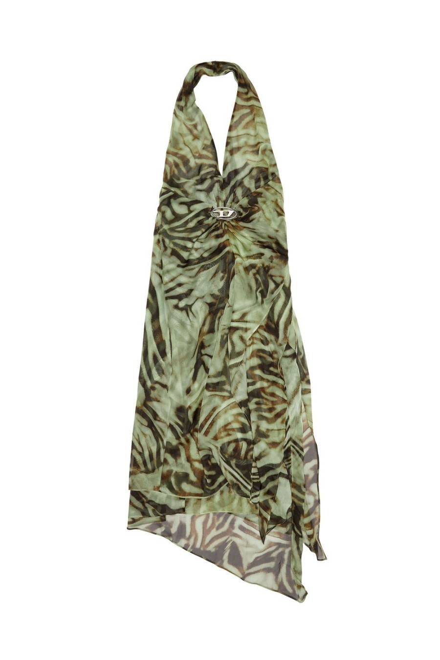 Women Diesel Dresses And Jumpsuits | D-Stint Military Green