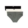 Men Diesel Underwear | Umbr-Phabio-Threepack Grey/Black