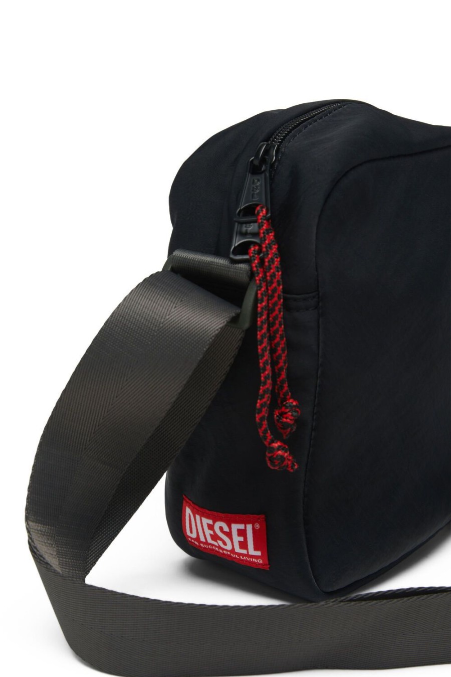 Men Diesel Crossbody Bags | Rave Crossbody X Black