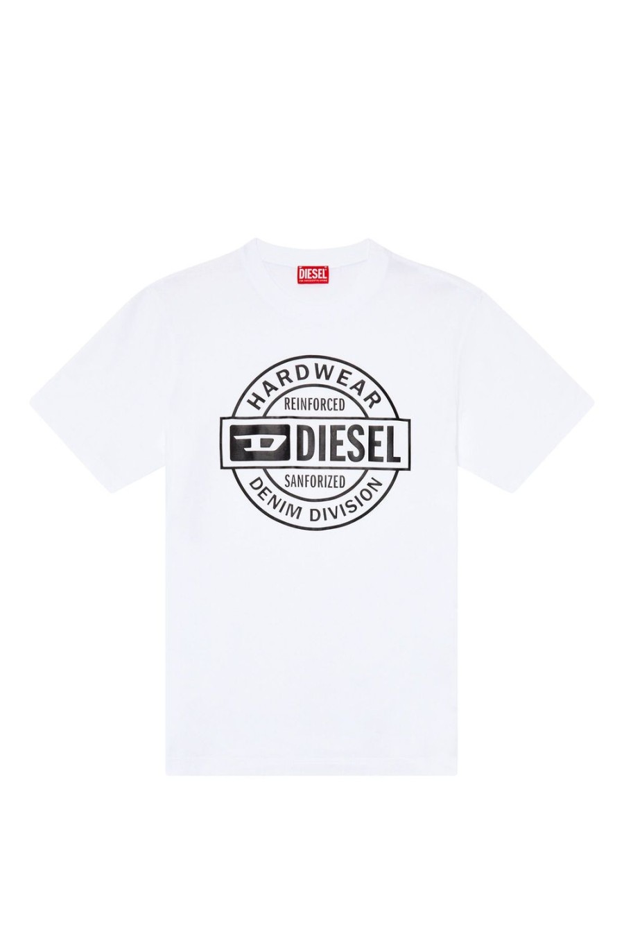 Men Diesel T-Shirts | T-Just-L21 White