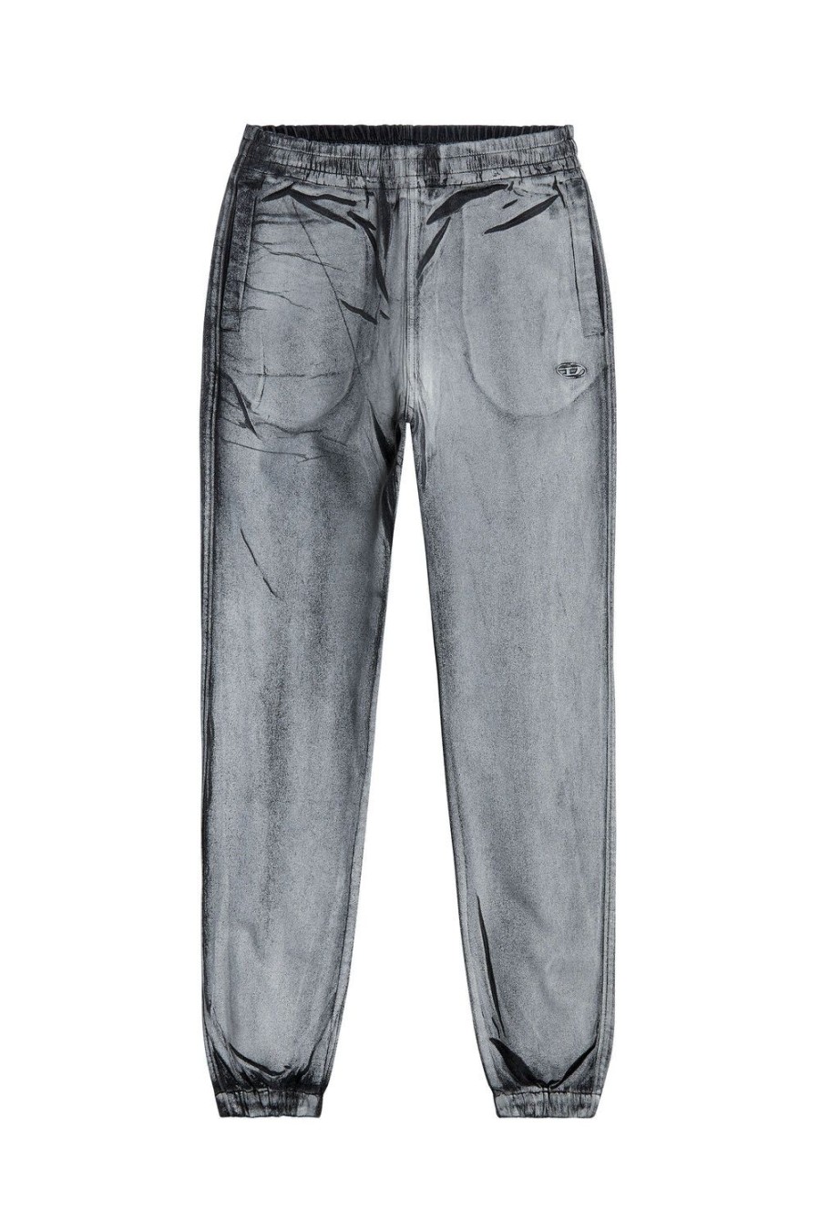 Women Diesel Jeans | Tapered D-Lab Track Denim 068Kq Grey