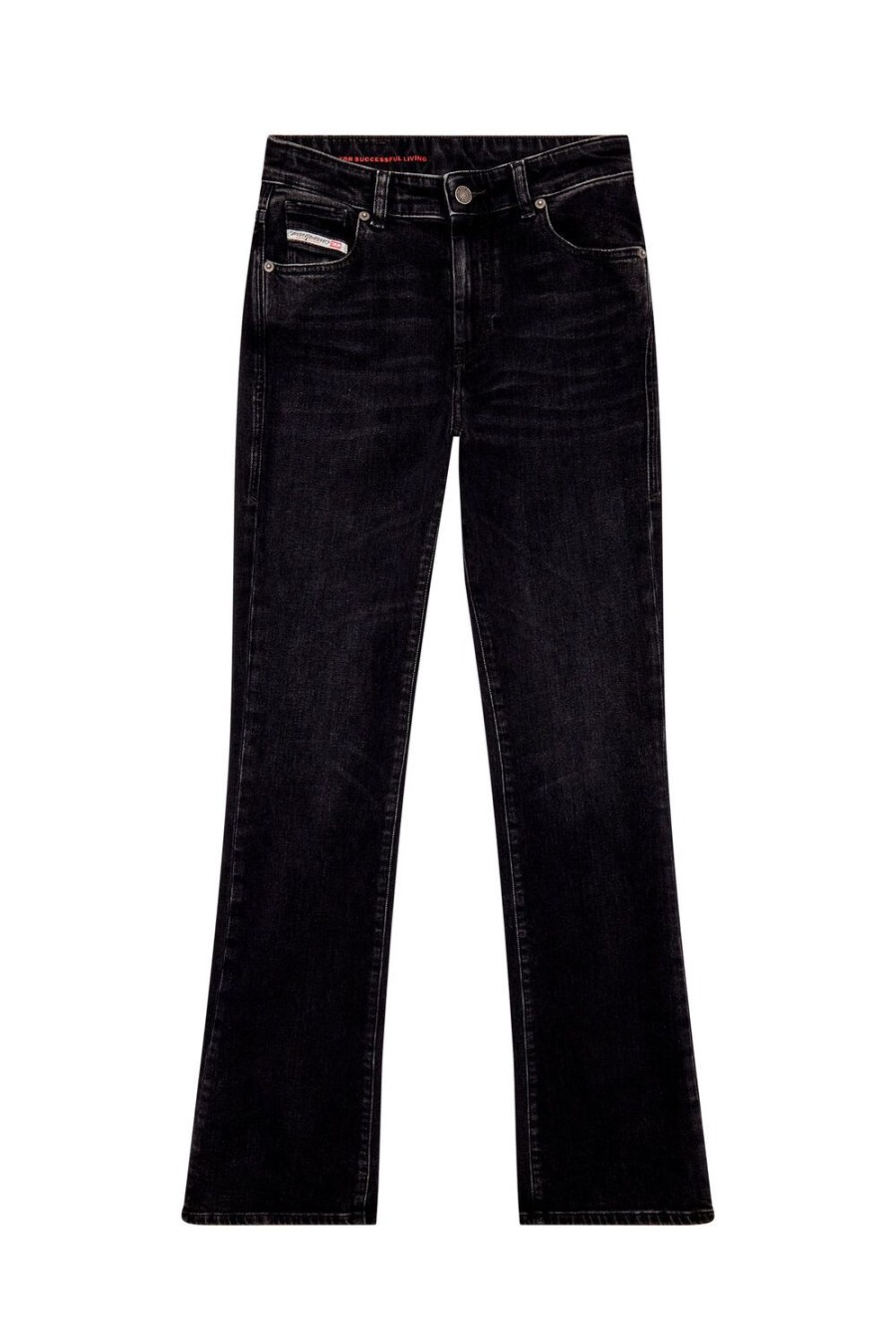 Women Diesel Jeans | Bootcut And Flare Jeans 2003 D-Escription 09I30 Black/Dark Grey