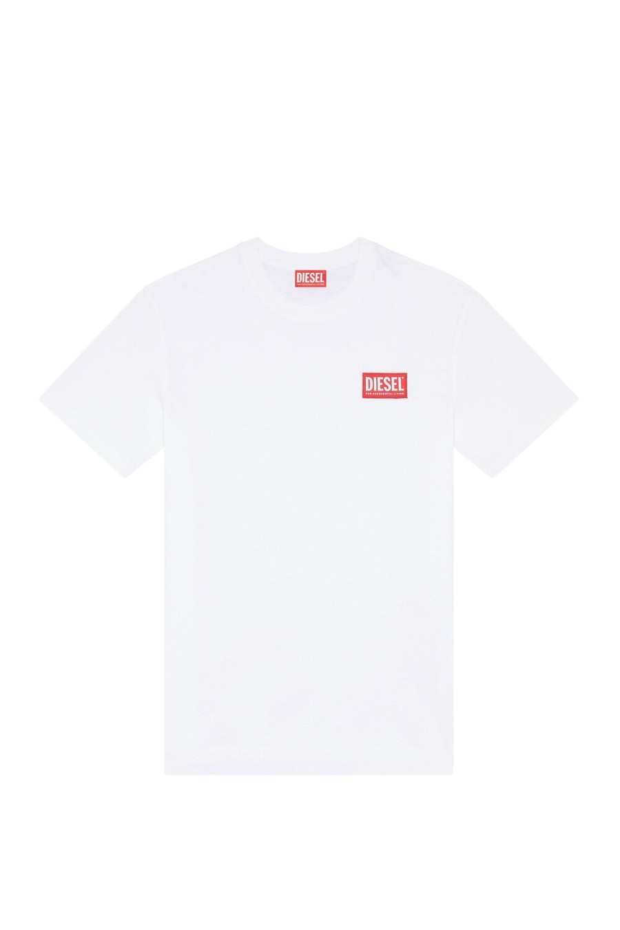 Women Diesel T-Shirts And Tops | T-Danny-Nlabel White