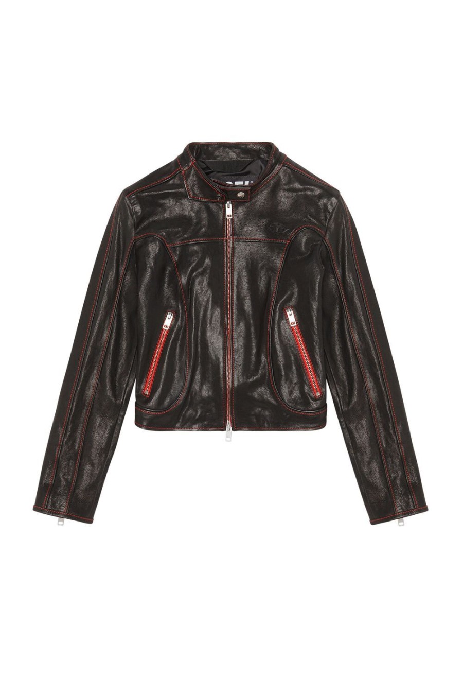 Women Diesel Outerwear And Jackets | L-Fox-A Black