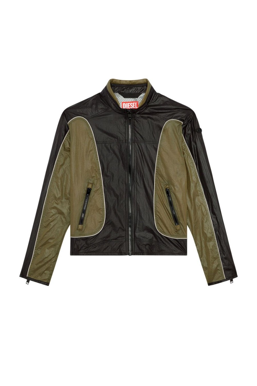 Men Diesel Outerwear And Jackets | J-Blinkid-A Black/Brown