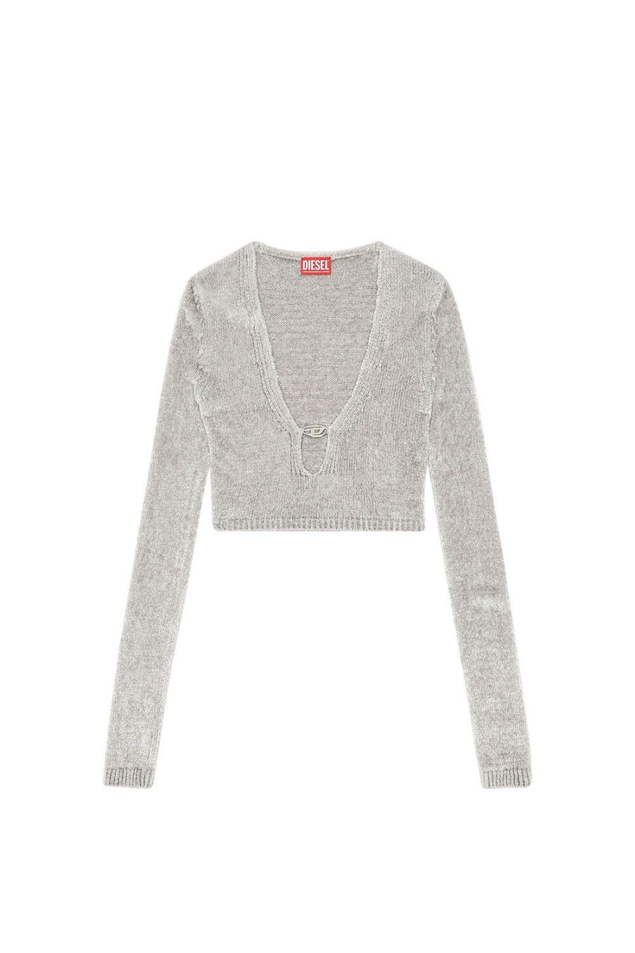 Women Diesel Knitwear | M-Cheryl Light Grey