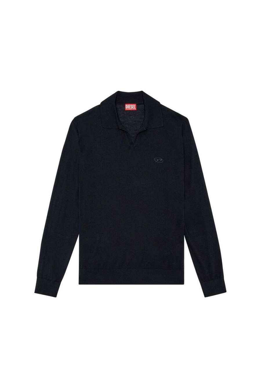 Men Diesel Knitwear | K-Glare Black