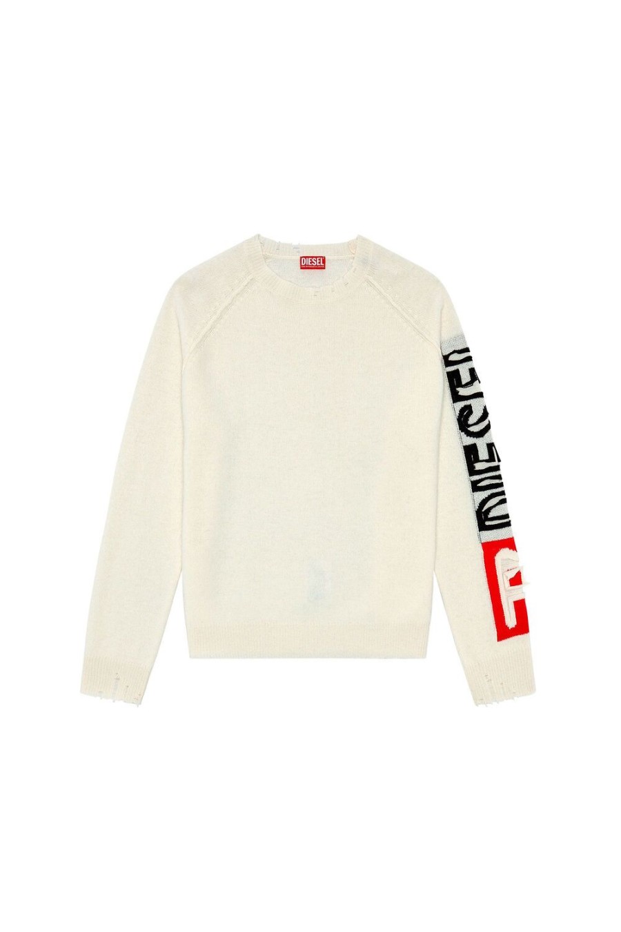 Men Diesel Knitwear | K-Saria White