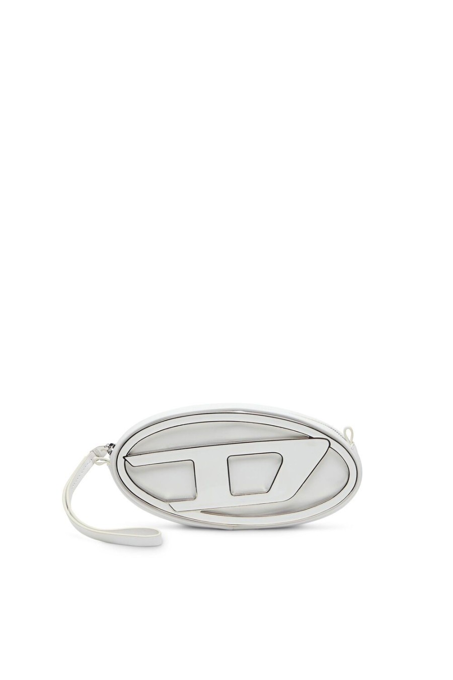 Women Diesel Crossbody Bags | 1Dr-Pouch Silver