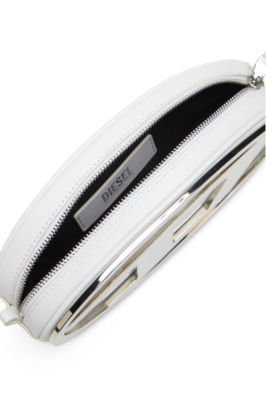 Women Diesel Crossbody Bags | 1Dr-Pouch Silver