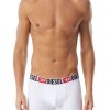 Men Diesel Underwear | Umbx-Damienthreepack White