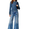 Women Diesel Jeans | Bootcut And Flare Jeans D-Akii 09H95 Medium Blue