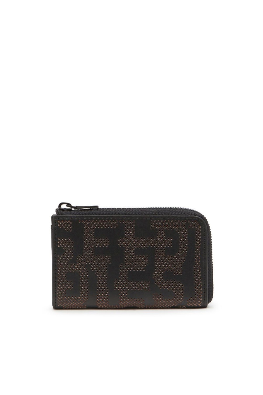 Women Diesel Wallets | Pc Monogram Key Holder Black