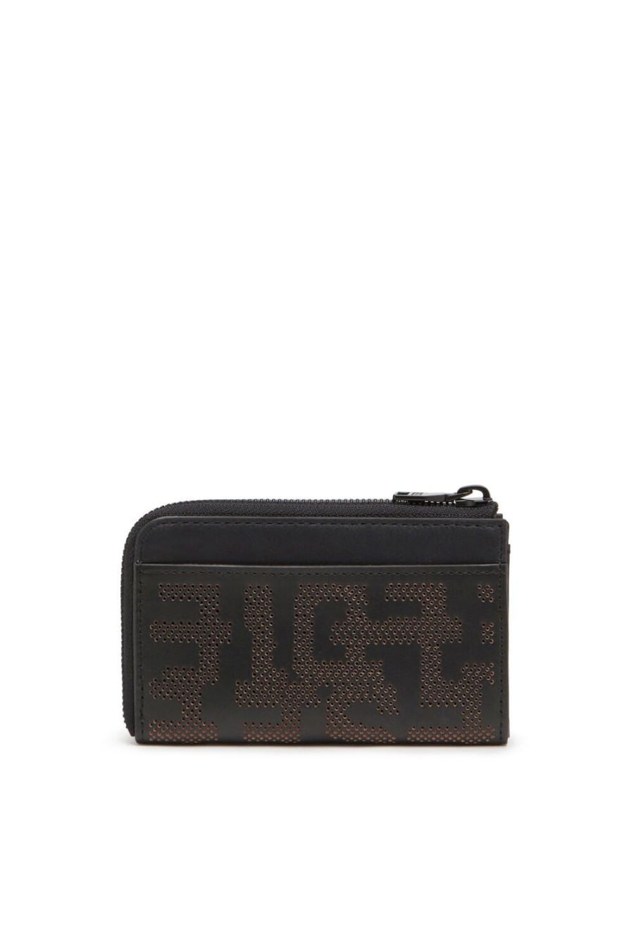 Women Diesel Wallets | Pc Monogram Key Holder Black