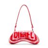 Women Diesel Shoulder Bags | Play Crossbody Pink/Red