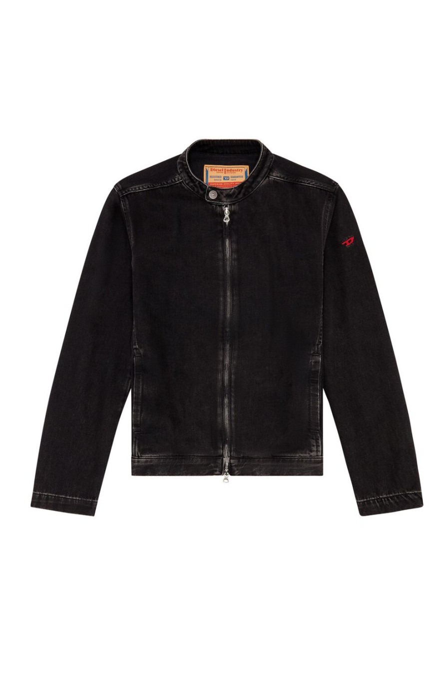 Men Diesel Outerwear And Jackets | D-Glory Black