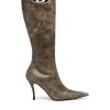 Women Diesel Boots | D-Venus Hbt Brown