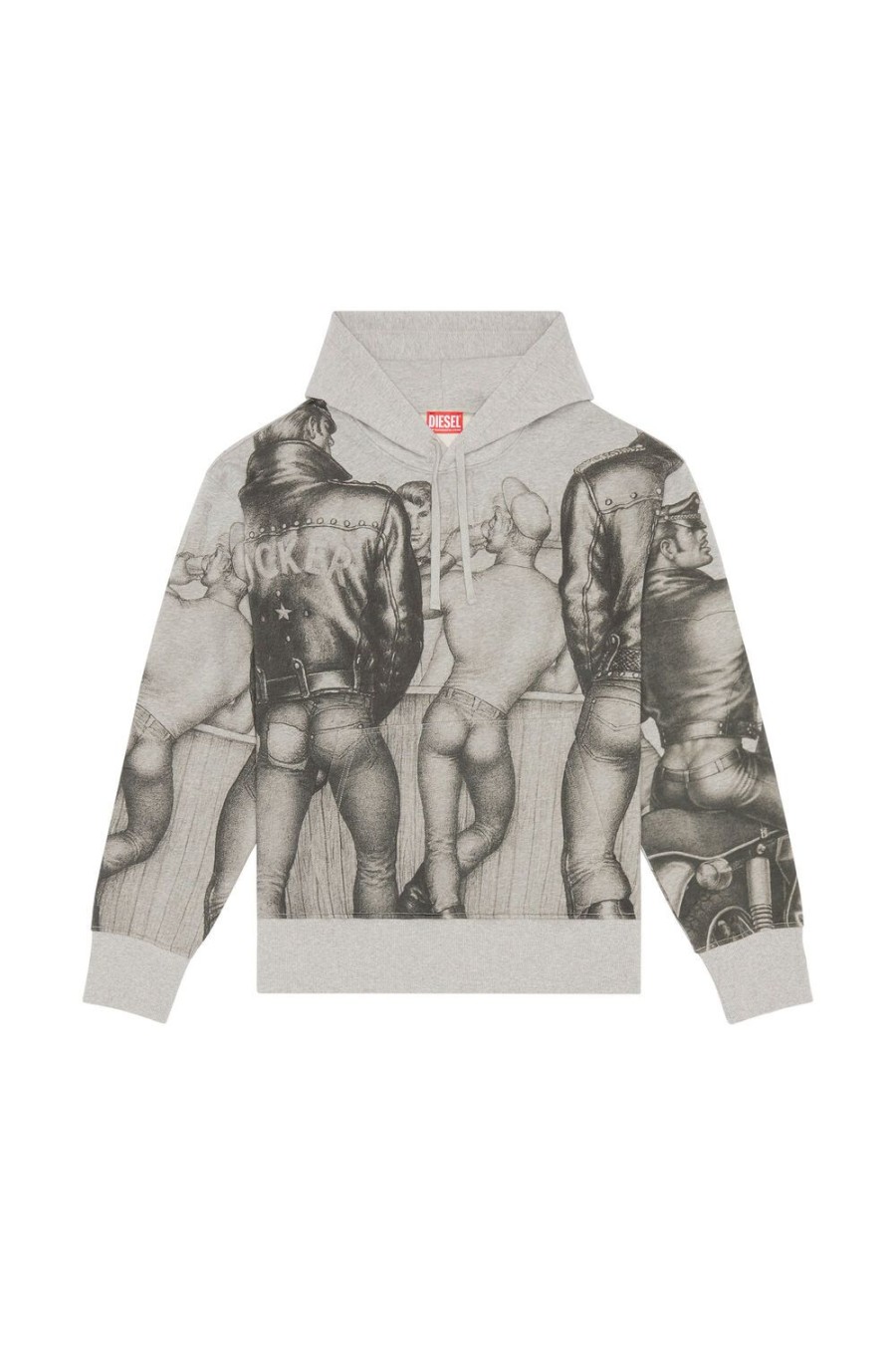 Women Diesel Sweaters | Pr-S-Macs-Hood Grey