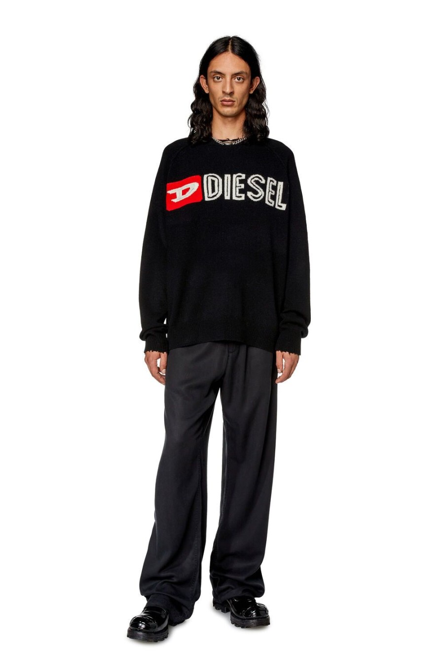 Men Diesel Knitwear | K-Saria-B Black