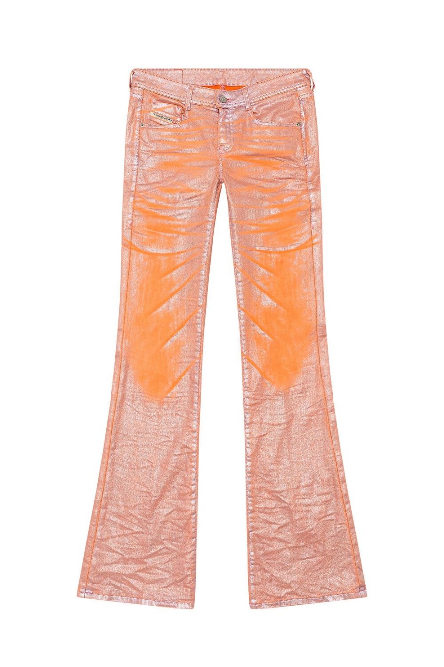 Women Diesel Jeans | Bootcut And Flare Jeans 1969 D-Ebbey 068Kt Pink/Orange