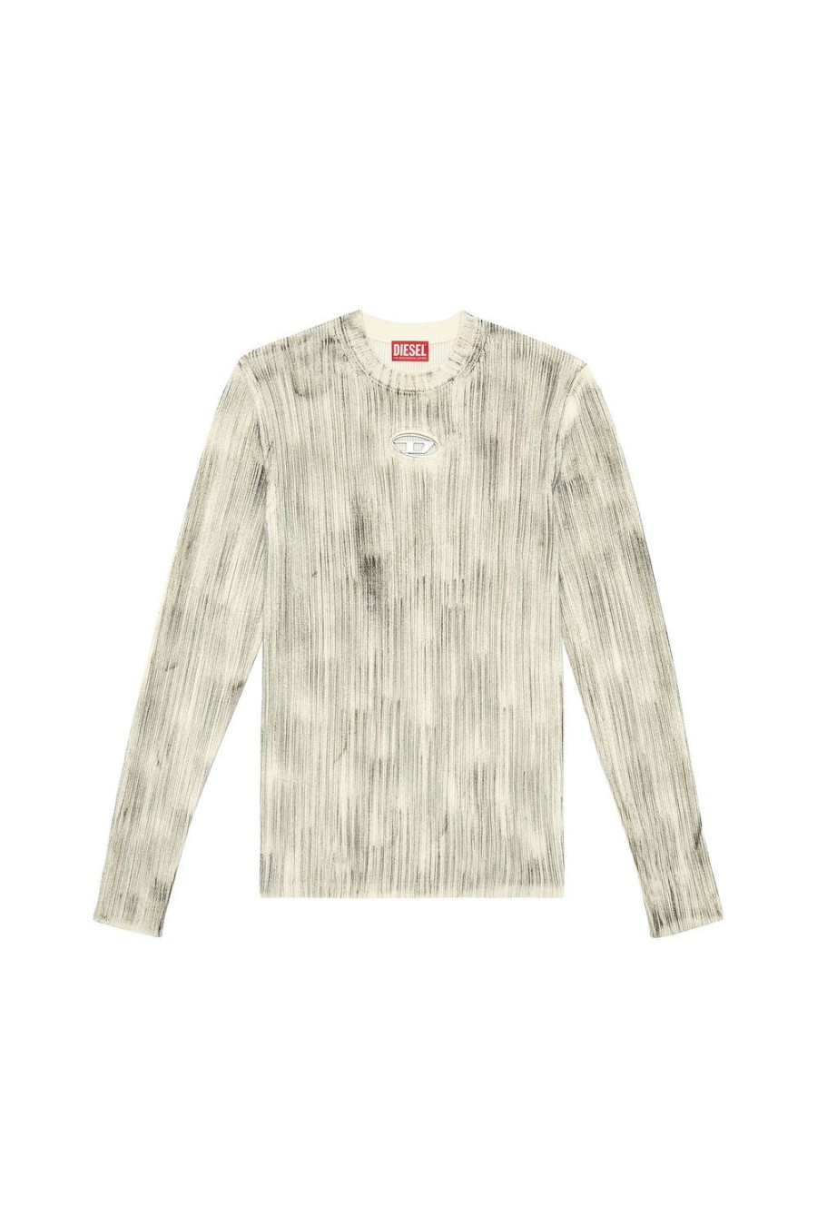 Men Diesel Knitwear | K-Zacky-C Light Grey