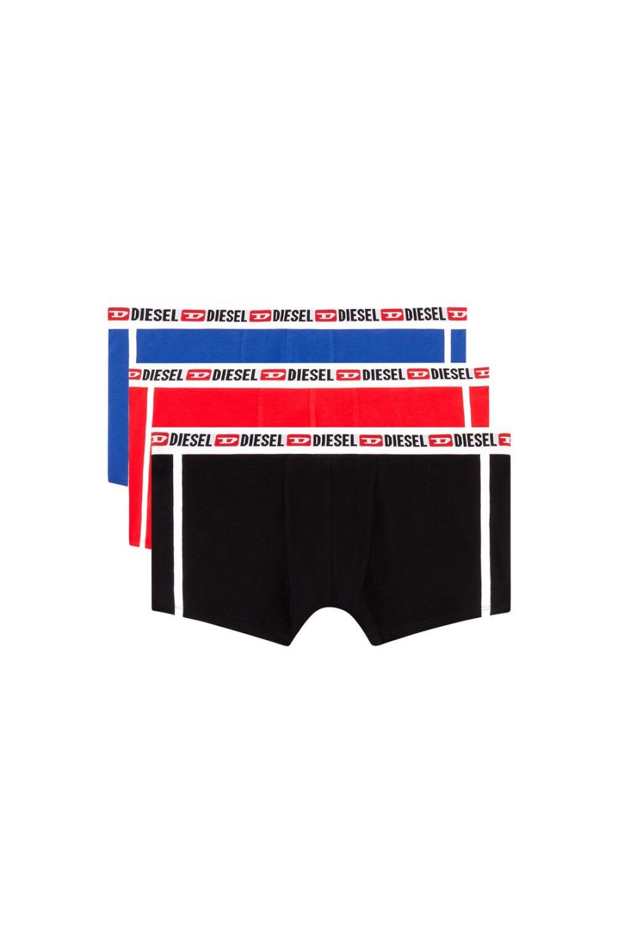 Men Diesel Underwear | Umbx-Shawnthreepack Blue/Red