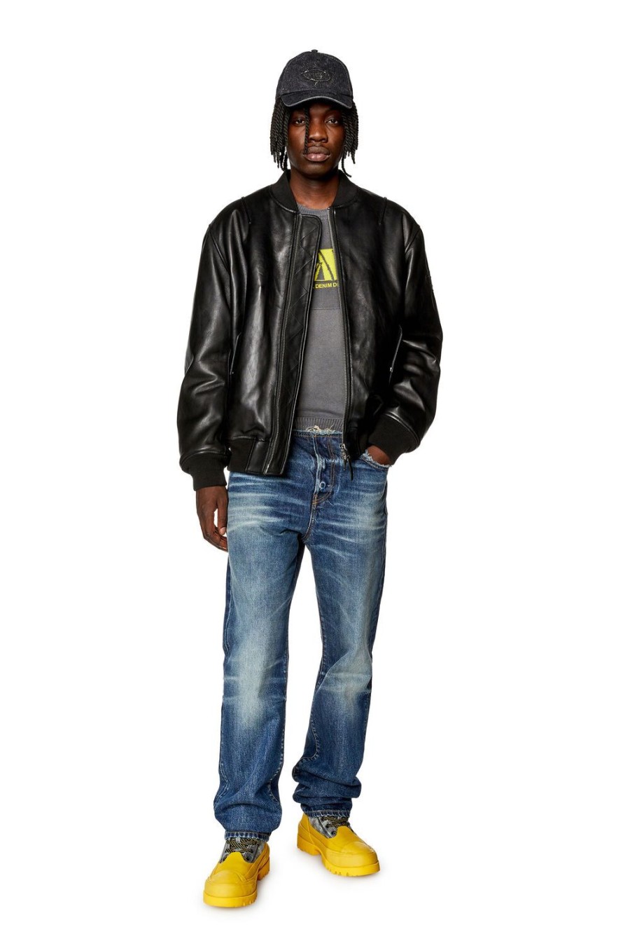 Men Diesel Outerwear And Jackets | L-Pritts Black