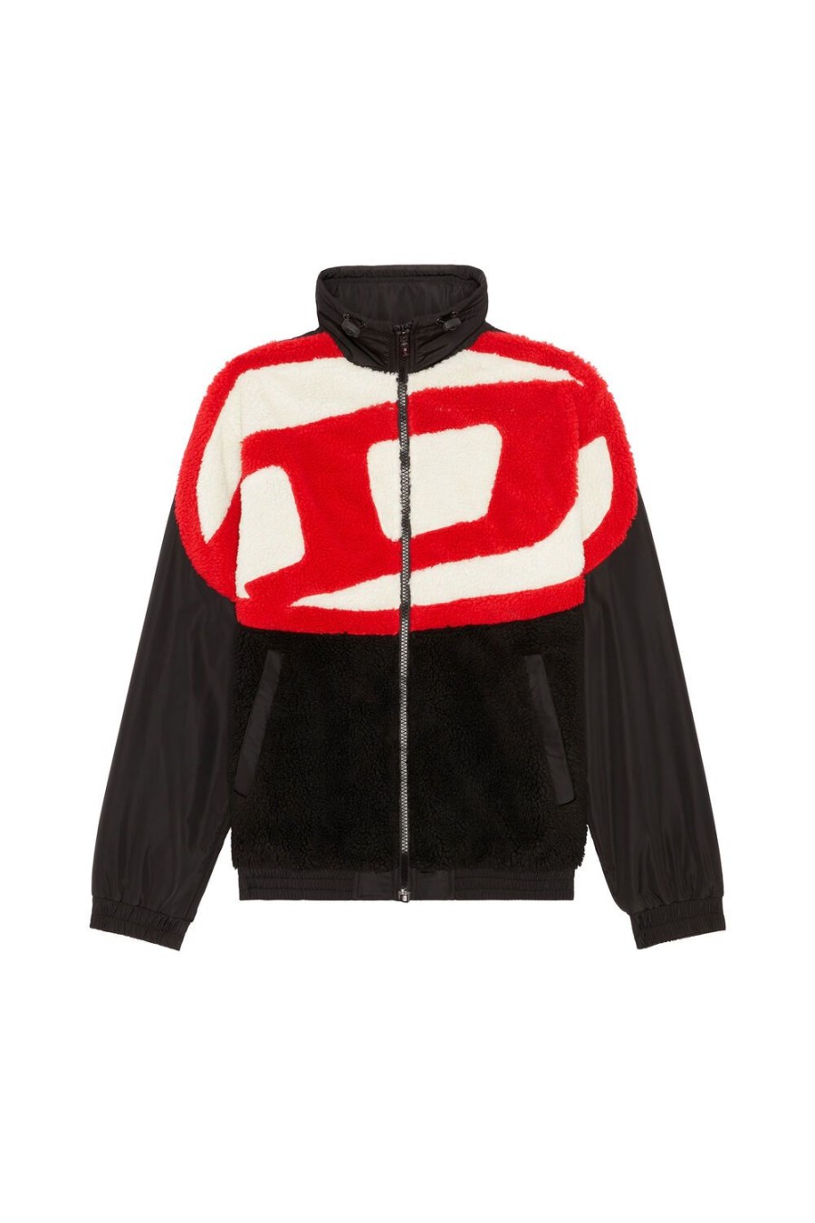 Men Diesel Sweaters | S-Ovady Black/Red