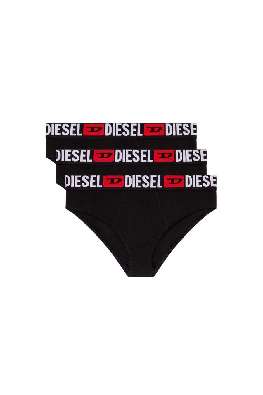 Women Diesel Underwear | Ufpn-Blanca-R-Threepack Black