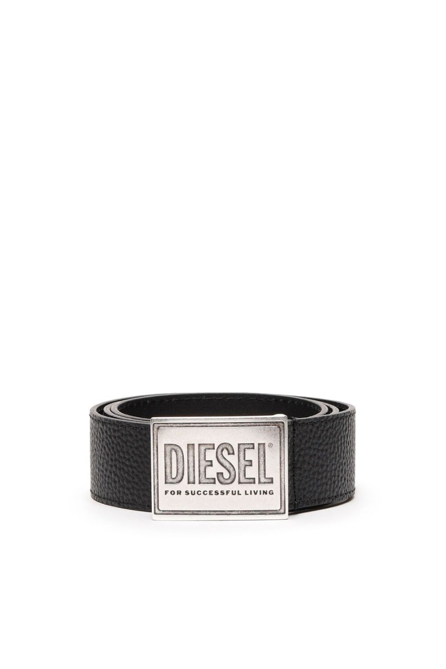 Men Diesel Belts | B-Grain Ii Black