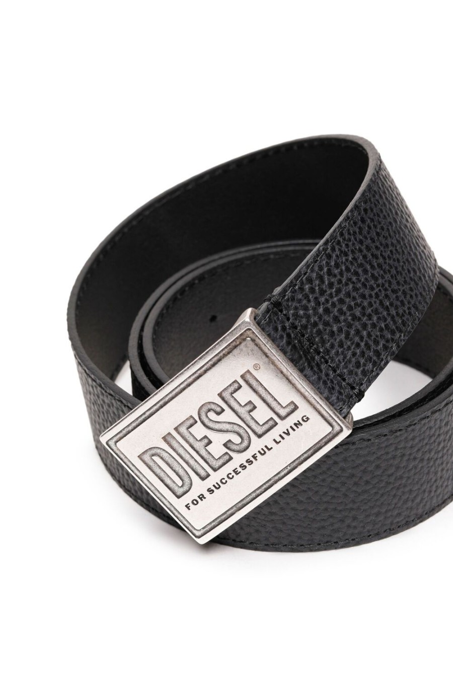 Men Diesel Belts | B-Grain Ii Black