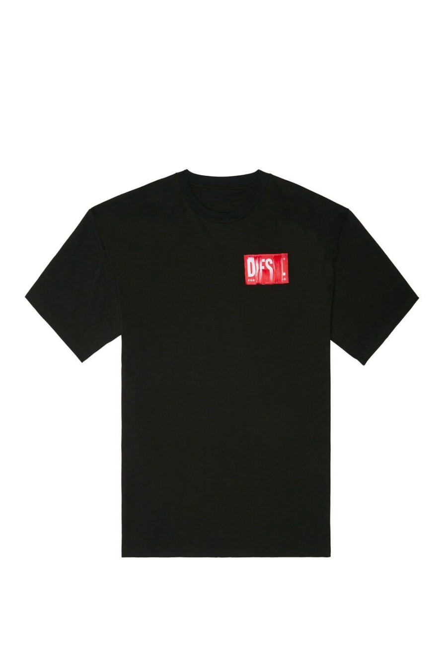 Men Diesel T-Shirts | T-Nlabel Black