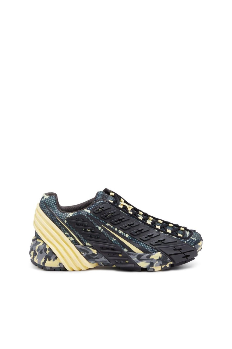 Men Diesel Sneakers | S-Prototype V2 Black/Yellow